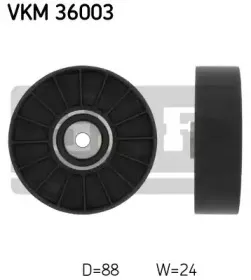 VKM 36003 SKF Паразитный / ведущий ролик, поликлиновой ремень VKM 36003 SKF Паразитный / ведущий ролик, поликлиновой ремень